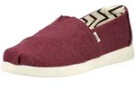 Espadrille TOMS "TOMS Halbschuhe Textil", Damen, Gr. 42, Schurwolle, dunkelrot,