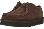 Mokassin CLARKS "Meare Walla", Herren, Gr. 44,5, Kunstfaser, dunkelbraun, Schuhe