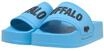 Plateausandaletten BUFFALO "Buffalo PLAYA BOLD", Damen, Gr. 37, blau, unifarben,