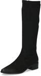 Caprice Stiefel Blockabsatz, Langschaftstiefel in spitzer Form, bequeme Weite