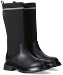 Stiefel TOMMY HILFIGER, M&auml;dchen, Gr. 36, Textil, schwarz, Lederimitat, Textil,
