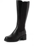 Stiefel TAMARIS, Damen, Gr. 40, Textil, Normalschaft, beige (schwarz),...