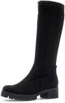 Gabor Stiefel Blockabsatz, Langschaftstiefel mit praktischem...