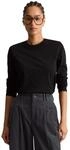 Langarmshirt MARC O'POLO DENIM "aus Organic Cotton", Damen, Gr. S, lila (mahagony