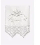 Querbehang HEINE HOME Gr. 2, wei&szlig;, B:40cm H:80cm, Polyester, Gardinen