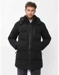 Steppjacke BRAX "Style GARRETT", Herren, Gr. M, schwarz, Web, 100% Polyester,...
