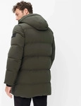 Steppjacke BRAX "Style GARRETT", Herren, Gr. M, gr&uuml;n, Web, 100% Polyester,...