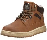 Schn&uuml;rstiefelette MUSTANG SHOES "Mustang Shoes Stiefelette Lederimitat",...