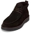 Stiefelette MARC O'POLO "aus Velours-Rindleder", Herren, Gr. 47, coffee braun,
