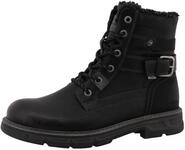 Winterboots TOM TAILOR, Herren, Gr. 40, Warmfutter, schwarz, Lederimitat, Textil,