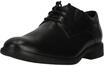 Schn&uuml;rschuh CLARKS "Steadwell PTWP", Herren, Gr. 41, schwarz, Leder, Schuhe