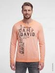 CAMP DAVID Rundhalsshirt aus Baumwolle