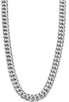 Panzerkette LOTUS "Temptation Game", silber (edelstahlfarben), Halsketten,...