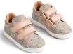 Trainingsschuh WHEAT "WHEAT Sneaker Velo", Kinder, Gr. 24, air blau flowers, Leder,
