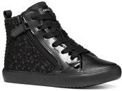 Geox Sneaker "J GISLI GIRL" Schn&uuml;rboots in Metallicoptik, Warmfutter,