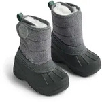 Stiefel WHEAT "WHEAT Winterboot Winty", M&auml;dchen, Gr. 26, grau (schwarz reflective
