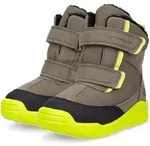 Klettboot ECCO "ECCO URBAN MINI", M&auml;dchen, Gr. 21, Textil, braun (taupe, gelb),