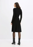 Strickkleid BONPRIX, Damen, Gr. 40/42 (M), N-Gr, Langarm, schwarz,...