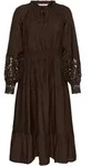 Midikleid CREAM "Damen Kleid CRTina", Damen, Gr. 38, N-Gr, braun (java),