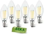 BRILONER LEUCHTEN LED-Leuchtmittel "BULB A", Energieeffizienz: A (A-G), gelb