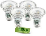 BRILONER LEUCHTEN LED-Leuchtmittel "BULB A", Energieeffizienz: A (A-G), transparent,
