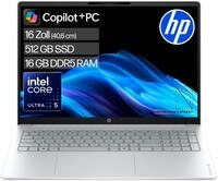 HP Notebook "OmniBook 3 16-bs0050ngx", silber (glacier silber), 16 GB RAM 512...