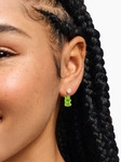 Paar Ohrstecker THOMAS SABO "THOMAS SABO x HARIBO: Ohrstecker mit Goldb&auml;r", gr&uuml;n