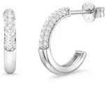Paar Creolen TOM TAILOR, silber, Ohrringe, Damen, 15mm, Silber 925...