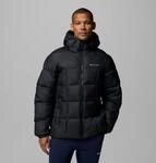 Winterjacke COLUMBIA "Puffect IV Hooded Jacket", Herren, Gr. L (50), schwarz, Web,