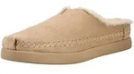 Pantolette TOMS "TOMS Pantoletten Textil", Damen, Gr. 42, Textil, taupe, Schuhe