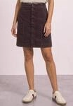 Minirock STREET ONE, Damen, Gr. 32, braun (ruby vine), Cord, 98% Baumwolle, 2%