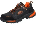 Arbeitsschuh SKECHERS "Pending" Gr. 41, schwarz (schwarz, rot), 41,...