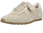 Schn&uuml;rschuh PAUL GREEN "Paul Green Sneaker Veloursleder", Damen, Gr. 42, Leder,