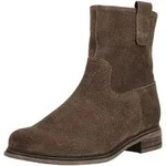 Stiefelette GABOR "Gabor Stiefelette Veloursleder", Damen, Gr. 42,5, braun,