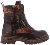 Mustang Shoes Schn&uuml;rstiefelette "Stiefel" Blockabsatz, Schn&uuml;rboots mit