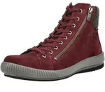 Sneaker LEGERO "Legero Sneaker Veloursleder", Damen, Gr. 40, Textil, rot,