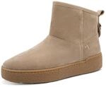 Tamaris Winterboots Plateau, Winterstiefelette mit Ziern&auml;hten und Logostickerei