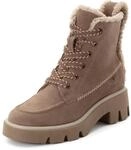 Tamaris Winterboots Winterstiefelette, Schn&uuml;rstiefelette mit Teddy-Pl&uuml;sch