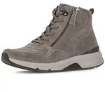 Schn&uuml;rstiefelette GABOR "Schn&uuml;rstiefelette", Damen, Gr. 43, grau (braun,...