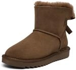 Ara Winterboots "ALASKA" Winterstiefelette, Schlupfboots, Schleife an der...