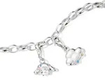 Charm-Einh&auml;nger THOMAS SABO "Charm-Anh&auml;nger Wolken-Desgin - Original", silber