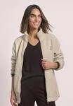 Fellimitatjacke STREET ONE, Damen, Gr. 34, soft fawn beige, Pl&uuml;sch, Vorderseite: