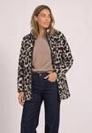Fellimitatjacke STREET ONE, Damen, Gr. 36, schwarz, Pl&uuml;sch, Vorderseite: 100%