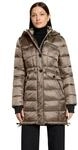 Winterjacke GIL BRET "Damen mit abnehmbarer Kapuze", Damen, Gr. 36, braun (schwarz