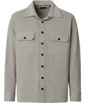 Hemdjacke CASAMODA "CASAMODA Hemdjacke uni", Herren, Gr. S, beige, 63%...