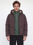Steppjacke JACK & JONES "JJGALAXY PUFFER JACKET", Herren, Gr. L, braun (java), Web,