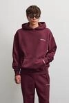 PEGADOR Kapuzensweatshirt "Logo Oversized Hoodie", Baumwollmischung, oversize