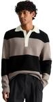 Langarm-Poloshirt MARC O'POLO DENIM "aus weichem Schurwoll-Mix", Herren, Gr. S,