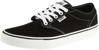 Sneaker VANS "Atwood", Kinder, Gr. 35, bzw, canvas schwarz, wei&szlig;, Textil, Schuhe