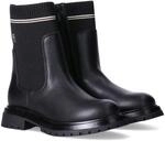 Tommy Hilfiger Chelseaboots Stiefelette mit trendigem Textilschaft,